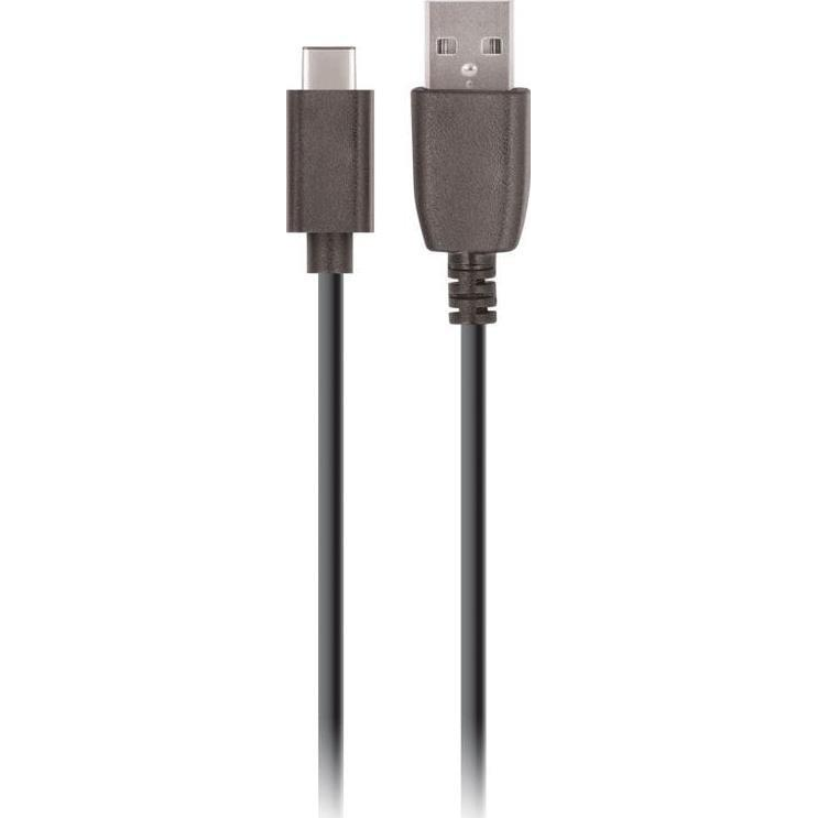 Maxlife USB-A-Type-C Kábel 2A 3m-Fekete (8_2275261)