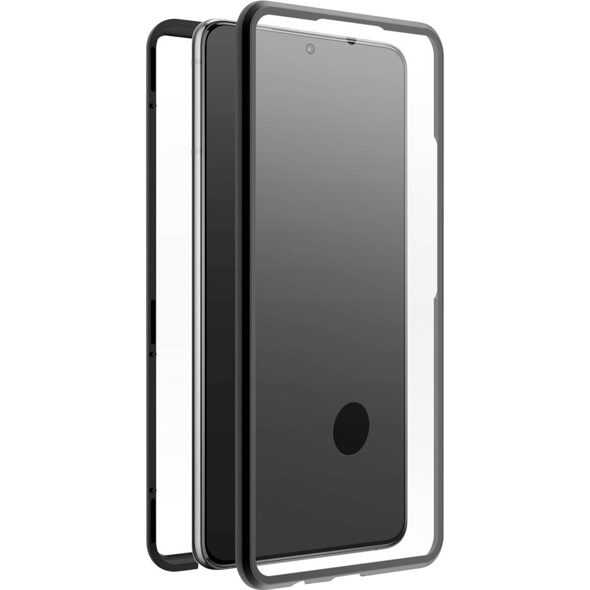 Black Rock 360° Cover Samsung Galaxy S21 FE tok fekete (2008TGC02) (2008TGC02)