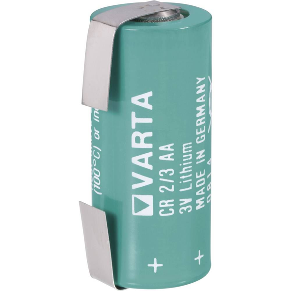 Varta 2/3 AA lítium elem, forrasztható, 3V 1350mAh (6237LF)