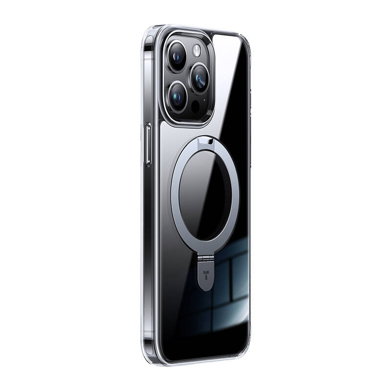 Torras UPRO Ostand Apple iPhone 15 Pro Tok - Átlátszó (X00FX0443)