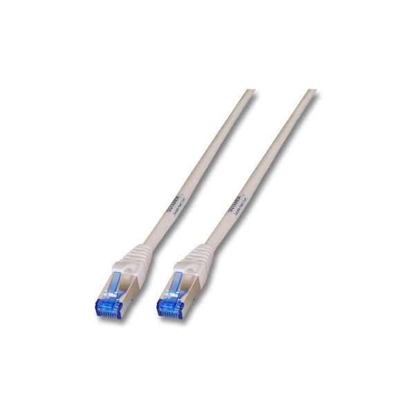 EFB RJ45 Patchkabel S/FTP, Cat.6A, PVC, UL, 10,0m, grau
