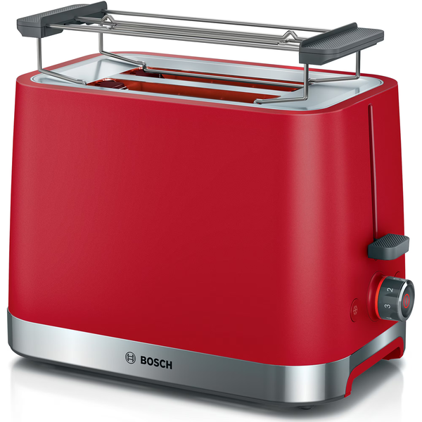 Bosch TAT4M224 brødrister 2 skive(r) 950 W Rød