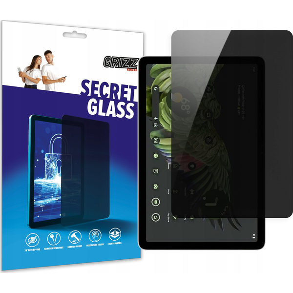 GrizzGlass Szkło prywatyzujące GrizzGlass SecretGlass do Google Pixel Tablet