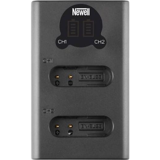 NEWELL DL-USB-C dupla töltő EN-EL23 akkumulátorhoz (NL2114)