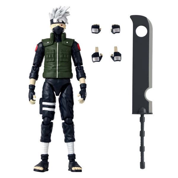 Фигурка Bandai Naruto Shippuden - Anime Heroes, Hatake Kakashi Fourth Great Ninja War, 16,5 см