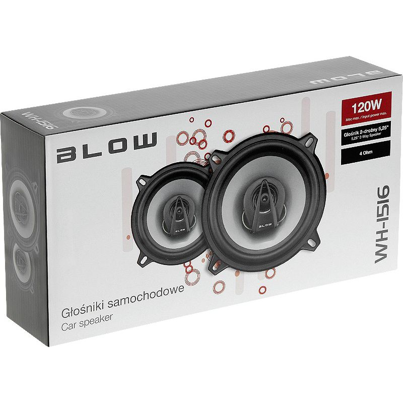 0946# Blow Hangszóró Wh-1516 5"-os 2 Utas Autó Szett (0946#)