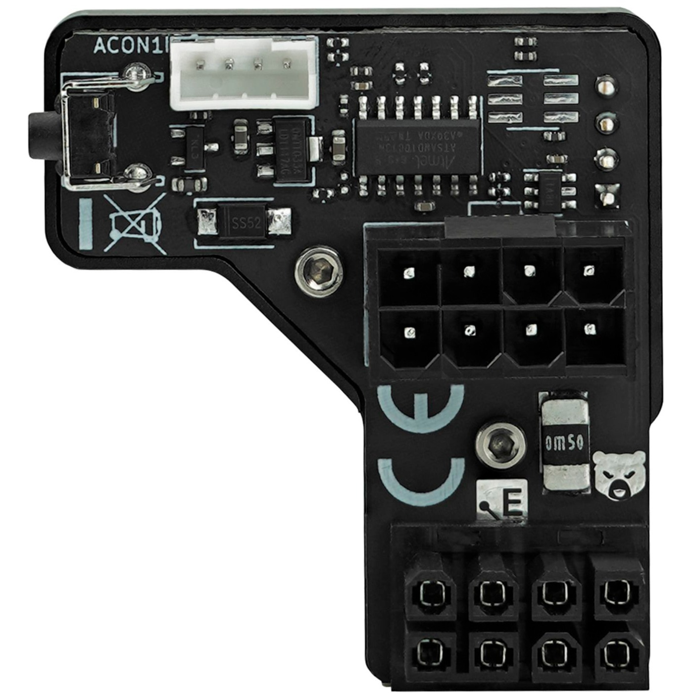 Thermal TG-WV-P18R Grizzly WireView 1x8Pin PCIe Fogyasztás mérő/kábel vezető (TG-WV-P18R)