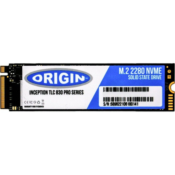 Origin Storage NB-2TBM.2/NVME intern solid state drev 2 TB M.2 PCI Express 3.0 3D TLC