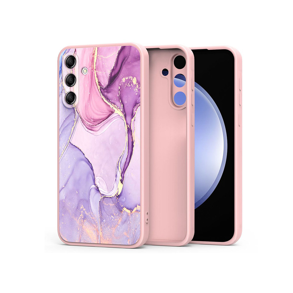 Samsung SM-S711 Galaxy S23 FE szilikon hátlap - Tech-Protect Mood - marble (TP607079)