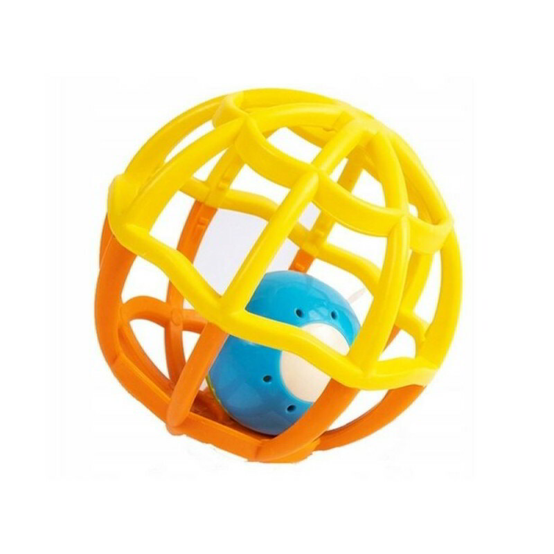 Smily Play Világító szenzoros labda - Sárga (SP83658)