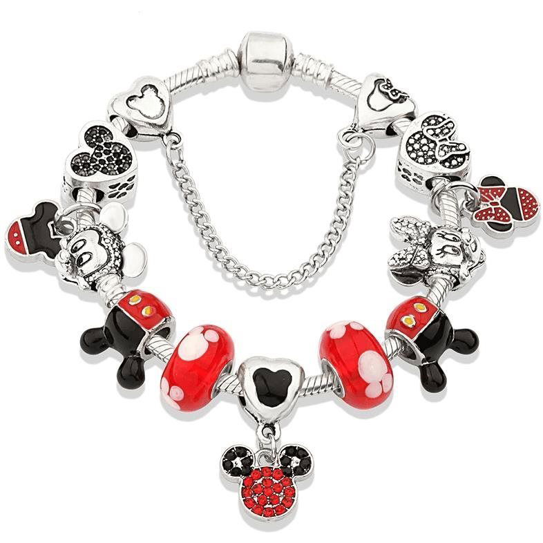 Silver Star női karkötő - Mickey Minnie P10929-898-1/V 18 (8596544006742)