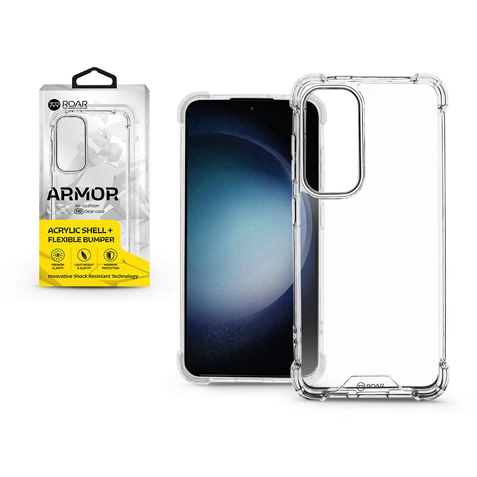 Roar Armor Gel Samsung SM-S926 Galaxy S24+ szilikon tok átlátszó (KC242847) (KC242847)