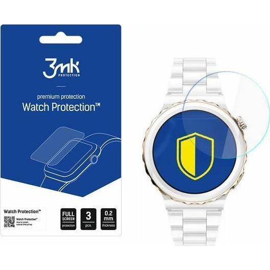 3mk Óra kijelző védőfólia FlexibleGlass hibrid üvegfólia 7H Huawei Watch GT 3 Pro Elegant 43mm (brak)