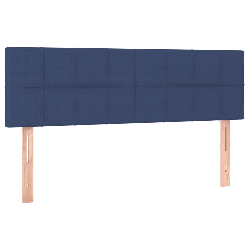 2 db kék szövet fejtámla 72 x 5 x 78/88 cm (346052)