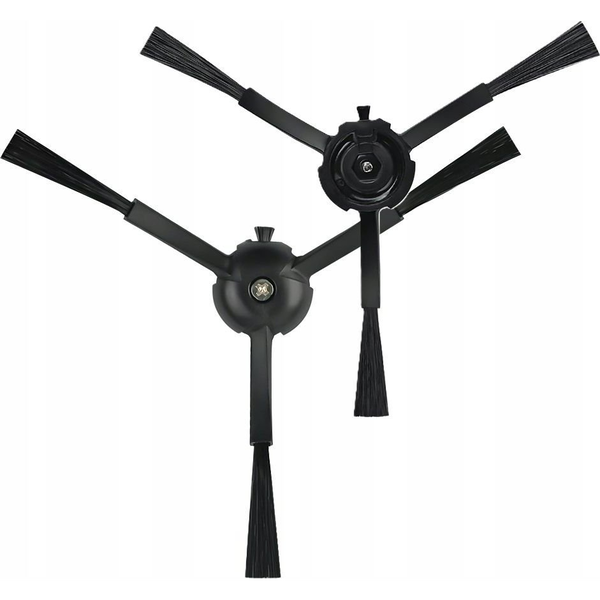2x Szczotka Szczoteczka Boczna Czyszcząca Do Roborock S8 S8+ S8 Pro Ultra / Czarny