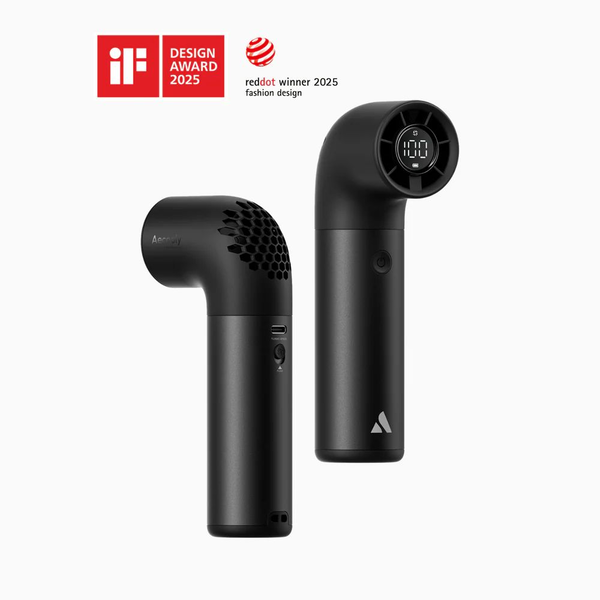 Aero Pro kézi nagysebességű ventilátor Fekete PH01-BK