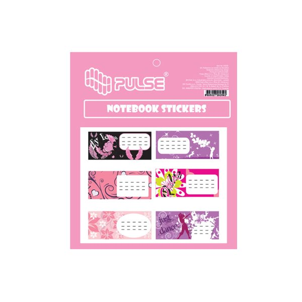 Pulse Girls Füzetcímke (30db) (220259)