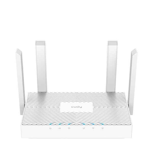 CUDY WR1300E kétsávos AC1200 gigabit WIFI 4in1 /Router/Access Point/Repeater/WISP/ fehér router