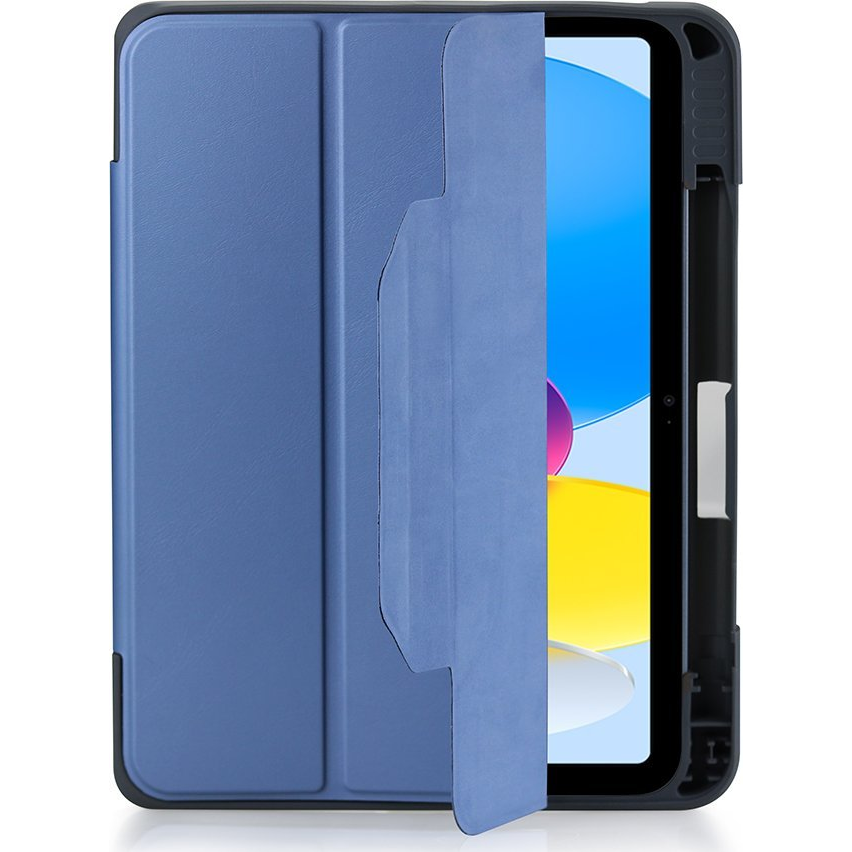 DEQSTER 40-1013766 táblagép tok 27,7 cm (10.9") Lenyitható előlapos Kék (40-1013766)