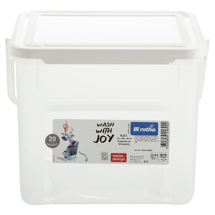 Rotho műanyag tároló doboz 4.5 liter átlátszó (1770201100RP) (1770201100RP)