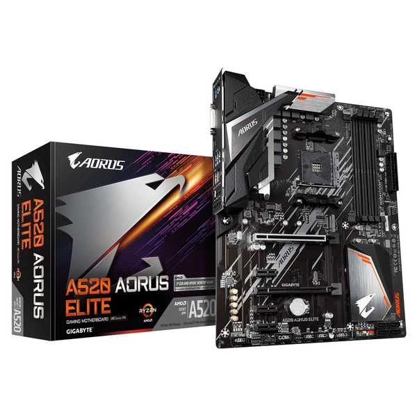 Gigabyte A520 AORUS ELITE základní deska AMD A520 Socket AM4 ATX