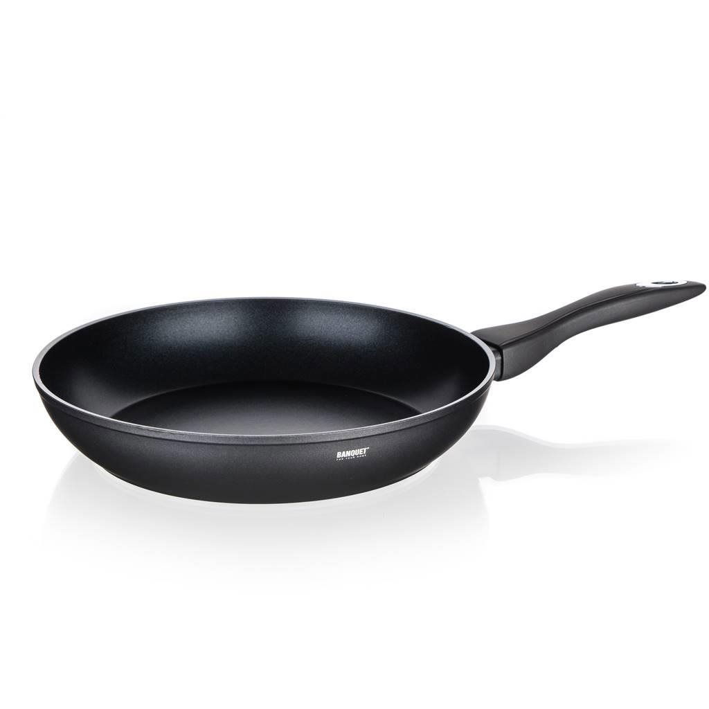 BANQUET Serpenyő tapadásmentes felülettel 28 x 5,3 cm Matte Dark Grey (A23377)