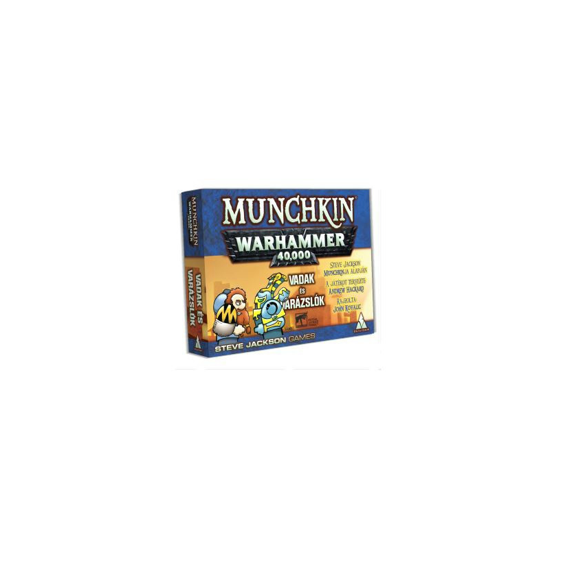 Munchkin Warhammer 40.000 - Vadak és varázslók Társasjáték (DEL34555)
