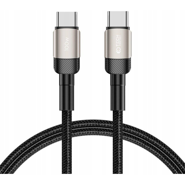 Kabel Tech-protect USB-C - USB-C 1 m černý
