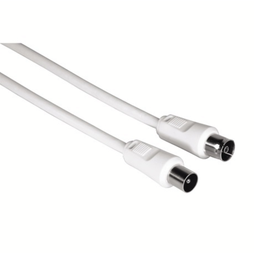 Hama 205028 Koax Antenna Kábel 1,5m - Fehér (205028)