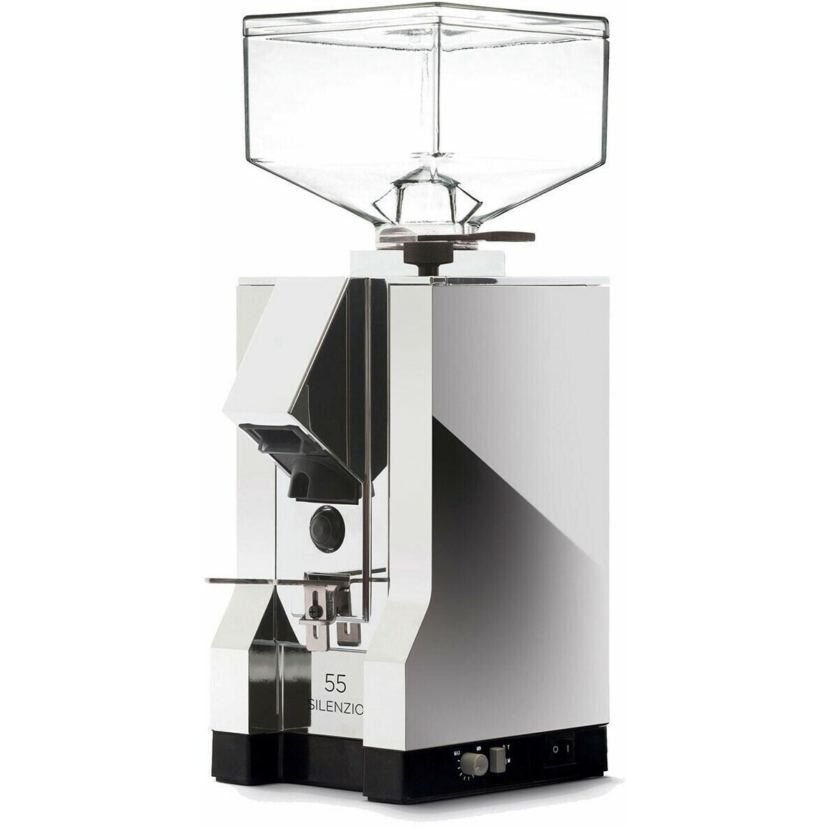 Eureka Mignon SILENZIO Elektromos Kávéörlő Kávédaráló 310g 135 Watt - Inox (ESN55E23M20T00N00951)