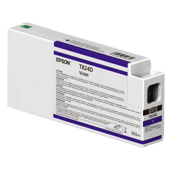 Epson T824D00 blækpatron 1 stk Original Violet