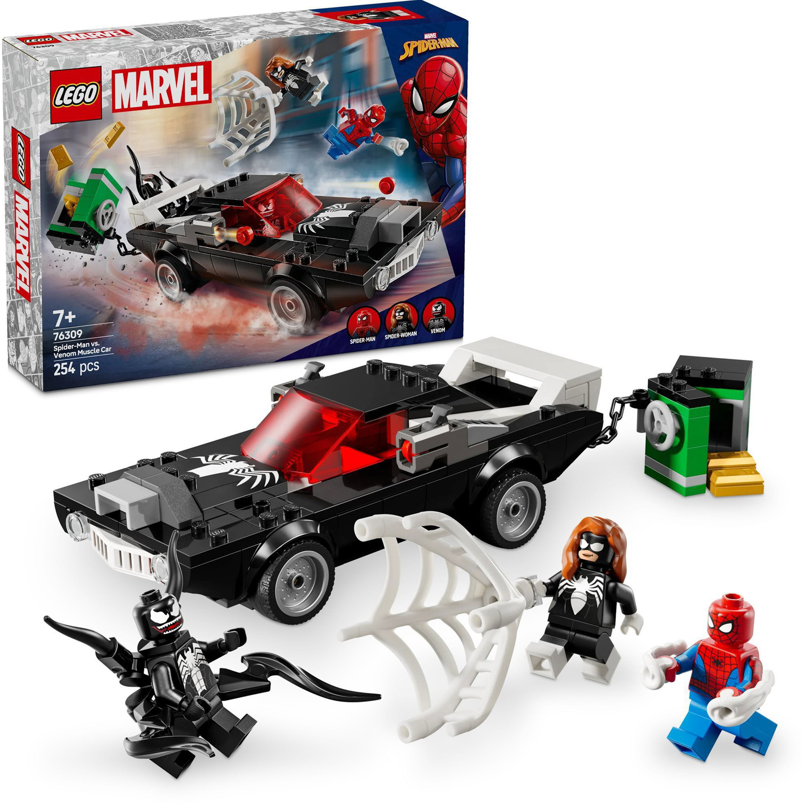 LEGO® Marvel Pókember vs. Venom sportautója 76309 (5702017817828)