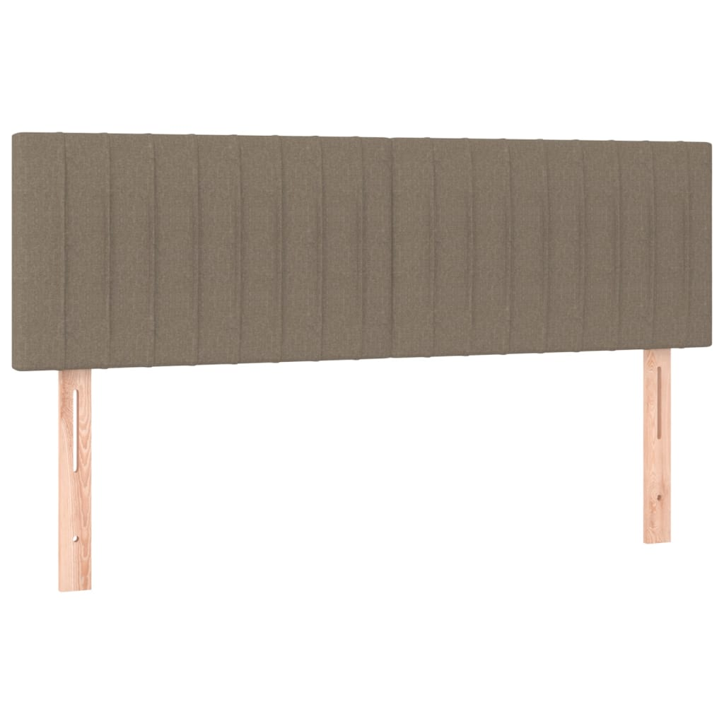 2 db tópszínű szövet fejtámla 72 x 5 x 78/88 cm (346246)