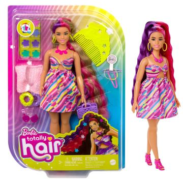 Barbie Totally Hair HCM89 panenka