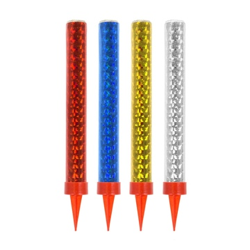 Godan Torta csillagszóró - holografikus, 12 cm, 4 db (FTH12/4) (FTH12/4)