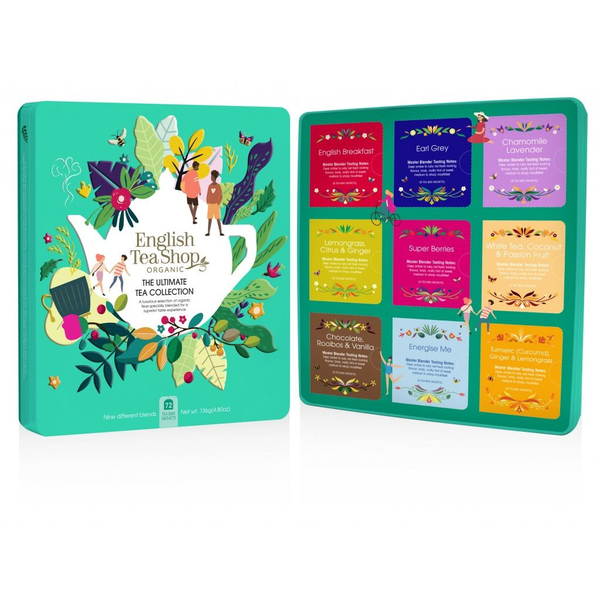 English Tea Shop Bio Fém ajándékdoboz, 72 db tasak