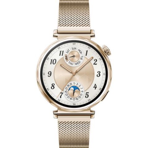 Huawei WATCH GT5 41mm 3,35 см (1.32") AMOLED 41 мм Цифров 466 x 466 пиксела Злато