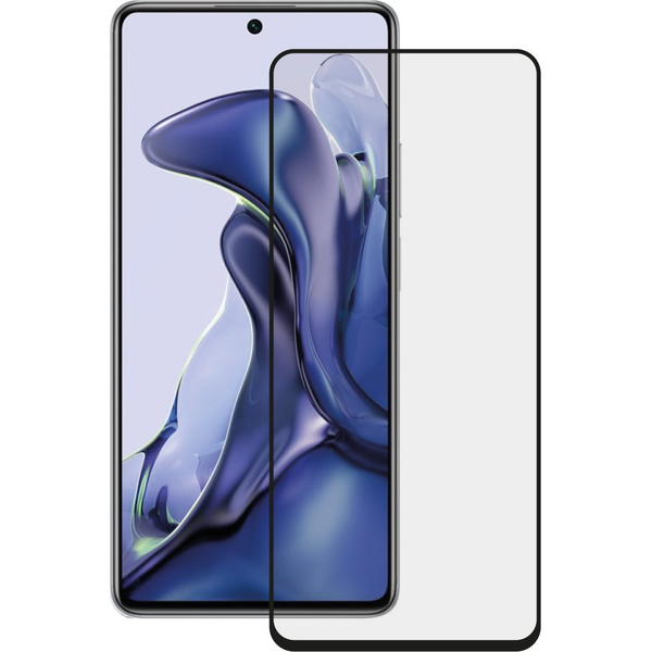  Vivanco Vivanco Full, Clear screen protector, Xiaomi, 11T, 11T Pro, Dirt resistant, Impact resistant, Scratch resistant, Shatterproof, Black, Transparent, 1 pc(s)