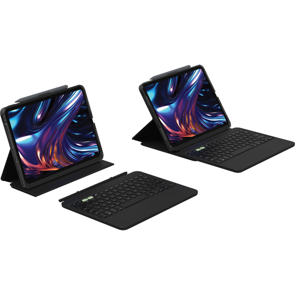ZAGG Pro Keys 2 QWERTZ Tysk Bluetooth Sort