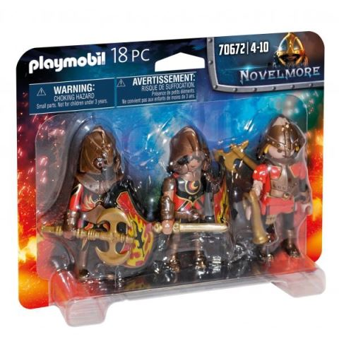 Playmobil: Novelmore - Burnham fosztogatók 3-as figura szett (70672) (Play70672)