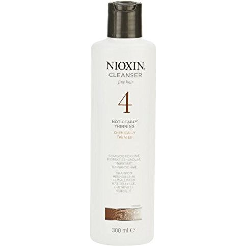 NIOXIN System 4 Cleanser Shampoo tisztító sampon ritkuló hajra 300 ml