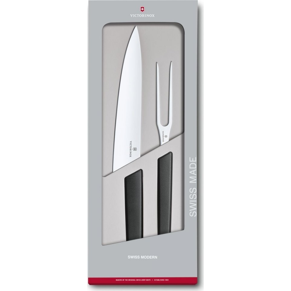 Victorinox V-6.90 93.21G Szeletelő szett 2 darabos - Fekete (6.90 93.21G)