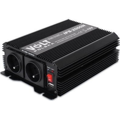 Nvox Volt Ips 2000 N 12/230V 1000/2000W + USB Feszültségátalakító Volt Ips 2000 N 12/230V 1000/2000W + USB