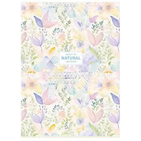 Shkolyaryk Natural tűzött füzet A4, kockás, 80 lap (A4-080-5231K) (A4-080-5231K)