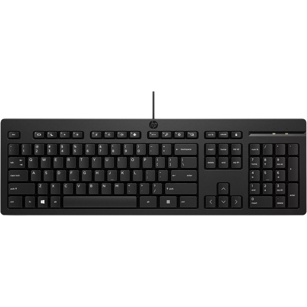 HP 125 USB Wired Keyboard tastiera