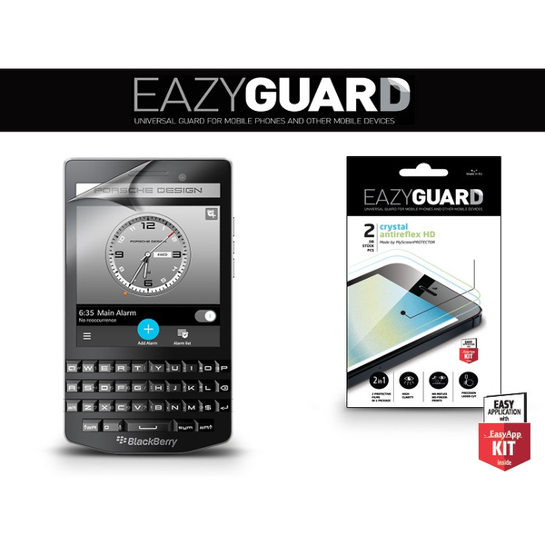BlackBerry Porsche Design P9983, Kijelzővédő fólia, Eazy Guard, Clear ...