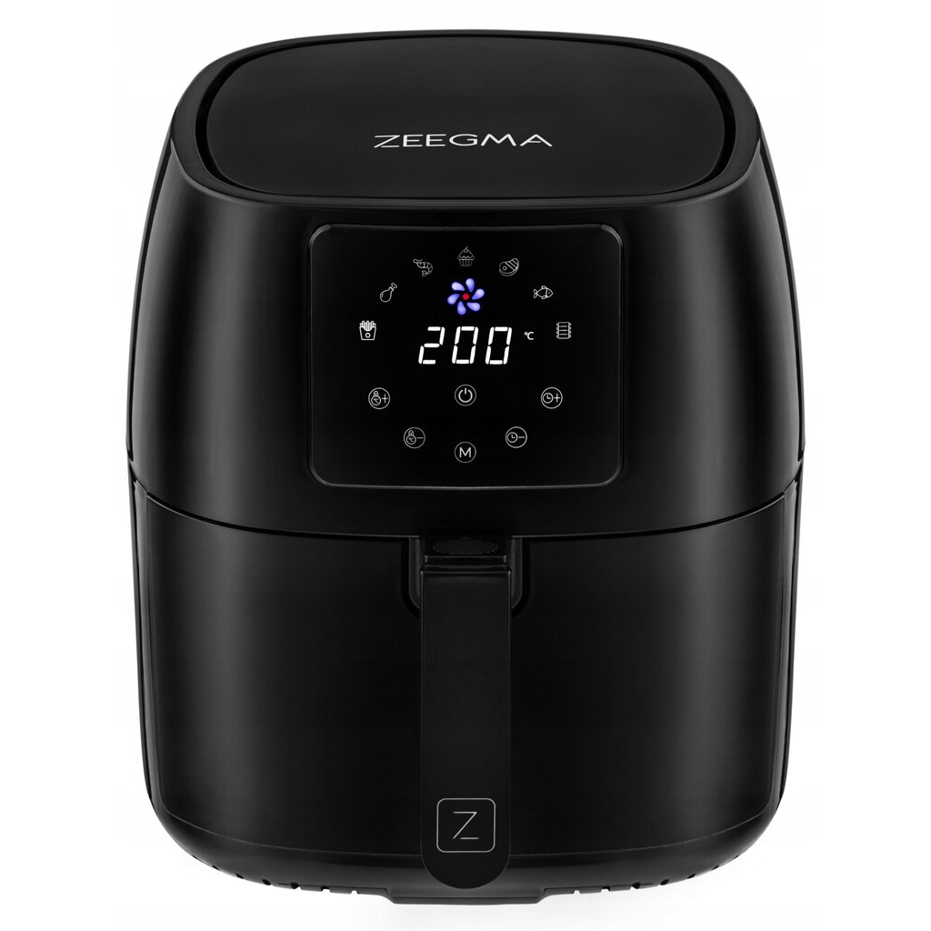 Zeegma Knapper Pro Black 3,5L Forrólevegős fritőz - Fekete (KNAPPER PRO BLACK)