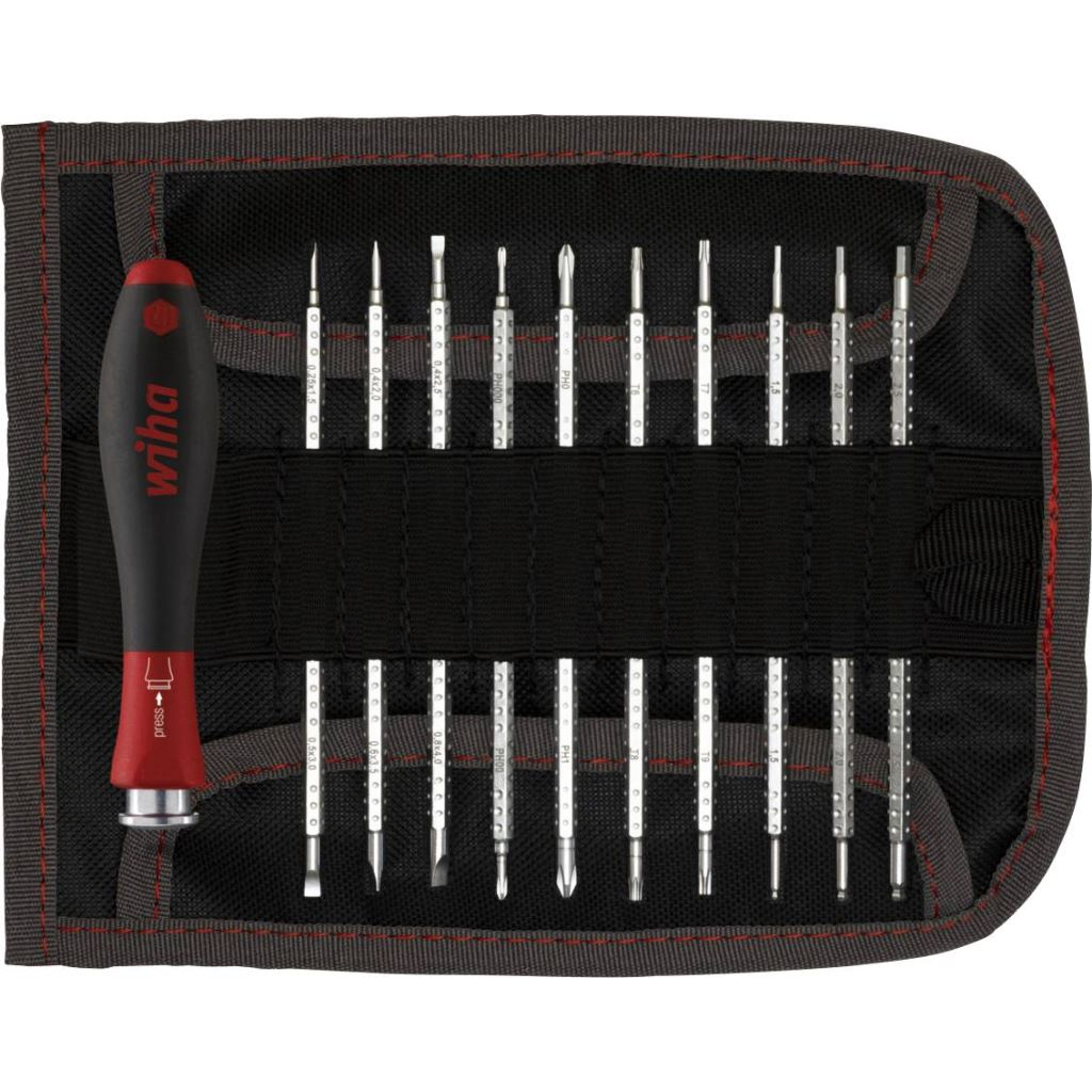 Wiha SYSTEM 4 cserélhető szárú csavarhúzó készlet, 11 részes (00610) (wiha00610)