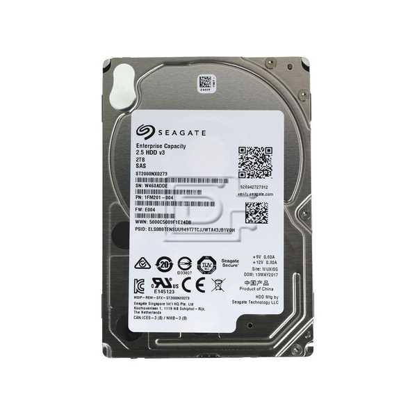 Seagate Enterprise ST2000NX0273 harddisk 2,05 TB 7200 rpm 128 MB 2.5" SAS