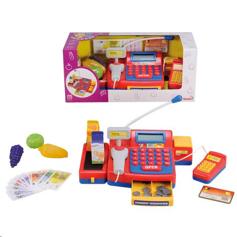 Simba Toys Szupermarket pénztárgép játék szkennerrel (104525700) (104525700)